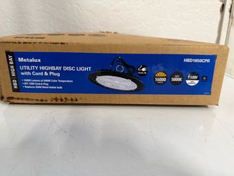 Metalux LED High Bay Shop Light (16,000 Lumens / 5000K) – New Open Box