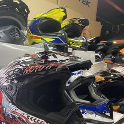 New Off Road Dot Dirt Bike Motorcycle Helmet $80+