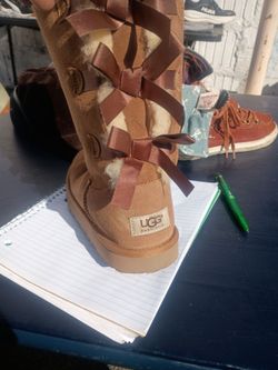 UGG Australia Tall Boot with Ribbon Bows