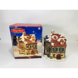 Vintage 1993 Mervyn's Village Square Lighted "Doctor's Office" in Box ~ WORKS