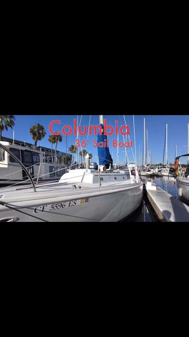 Columbia Sailboat 36 Foot 1971