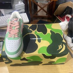 A Bathing Ape Bape Sta ‘Pastel Green’