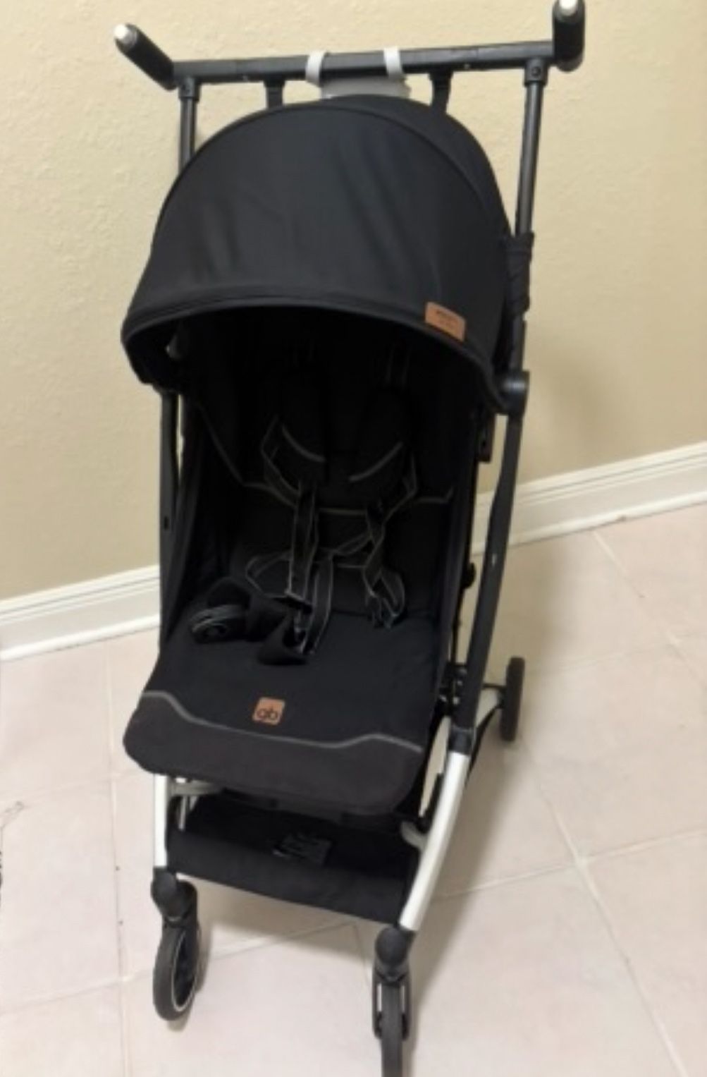 gb Pockit+ All City, Velvet Black Stroller