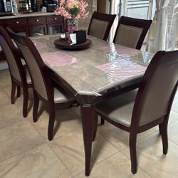 Dining Table And 6 Chairs