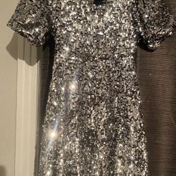 Zara Girls Sequin Dress 