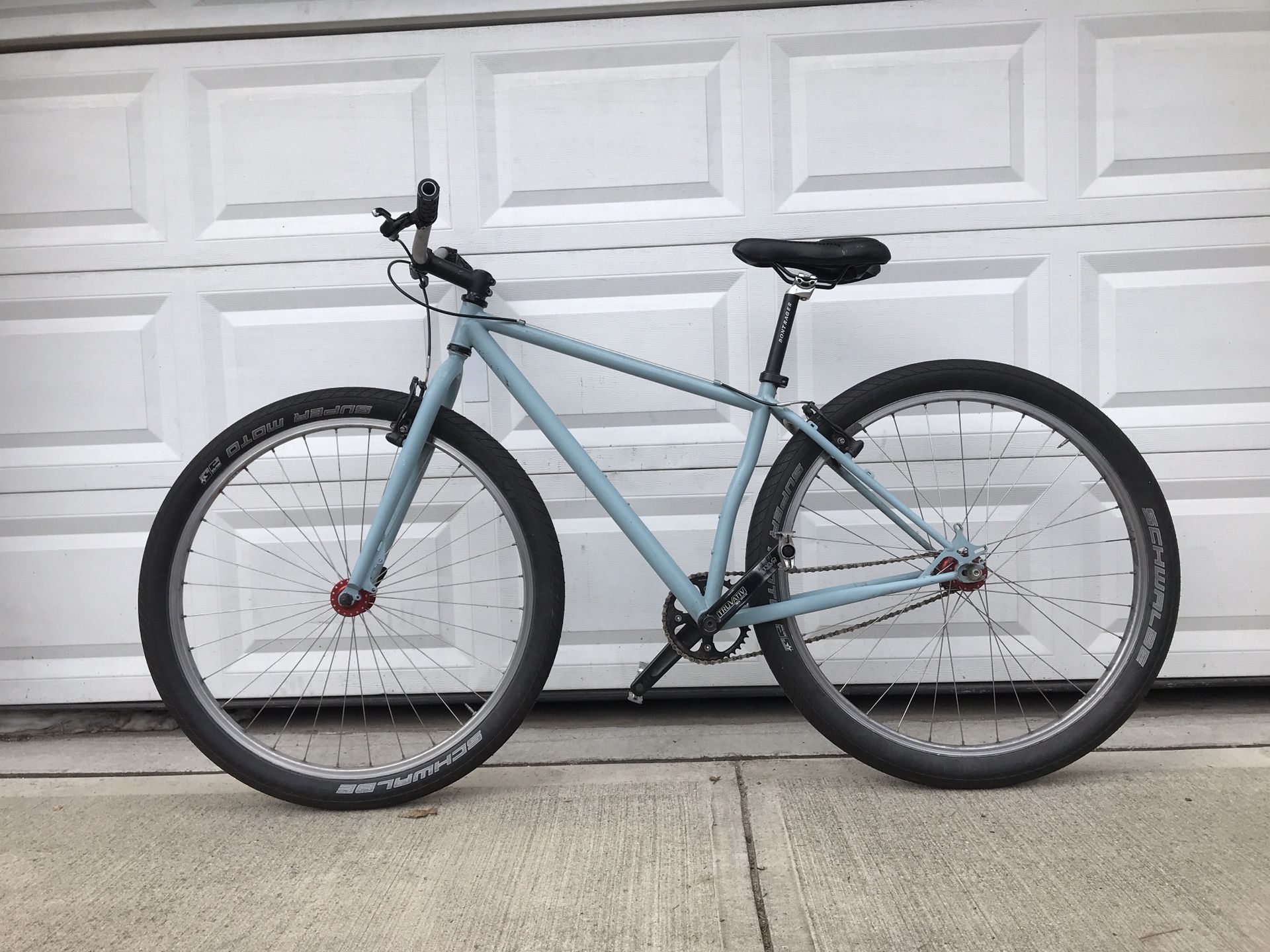 Thick Wheel Road Bike/ Surly Karate Monkey