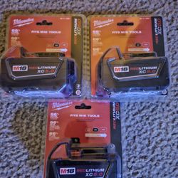 New Milwaukee Batteries 