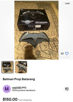 Batman Prop Batarang