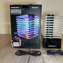 Bluetooth LED Speaker Rainbow Light – SoundLogic XT
