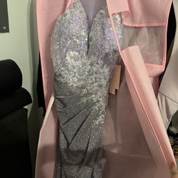 BRAND NEW Lilac Prom Dress/ Size LARGE 