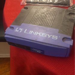 4port Switch With Print Server Linksys