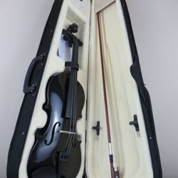 Brand New Black 4/4 Violin Adult Professional Violin 