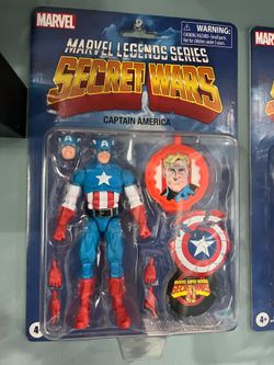 Marvel legends Secret Wars Captain America