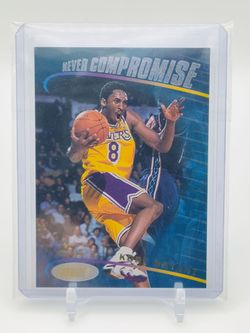 Kobe Bryant Topps stadium club never compromise