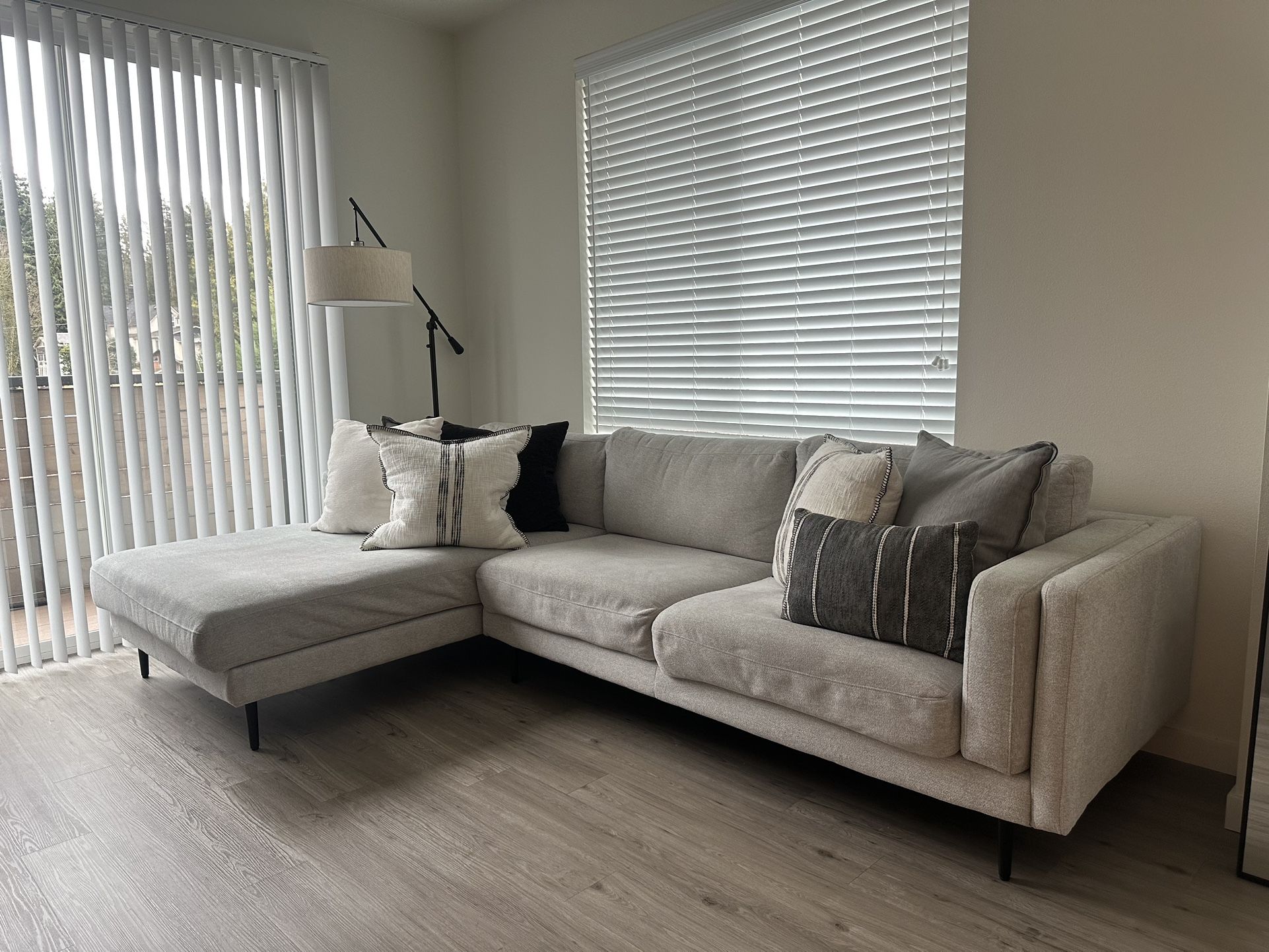 Feather Grey Sectional