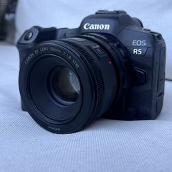 CANON R5 - COMES WITH 50 MM LENS 