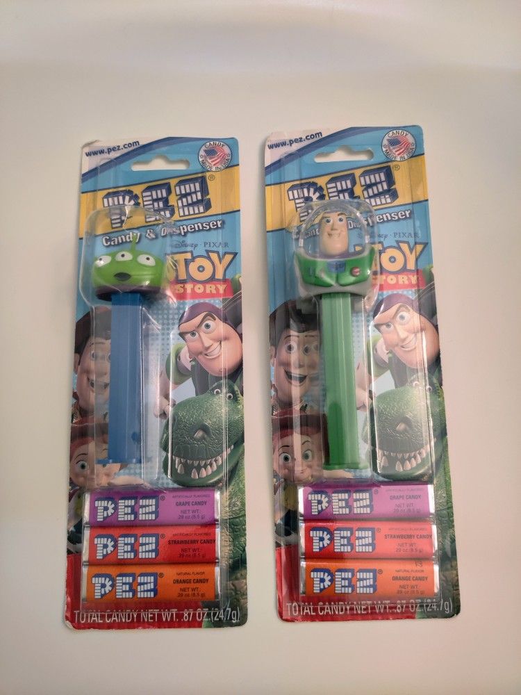 Disney Toy Story Buzz And Martian Pez
