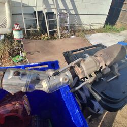 Complete exhaust from a prius