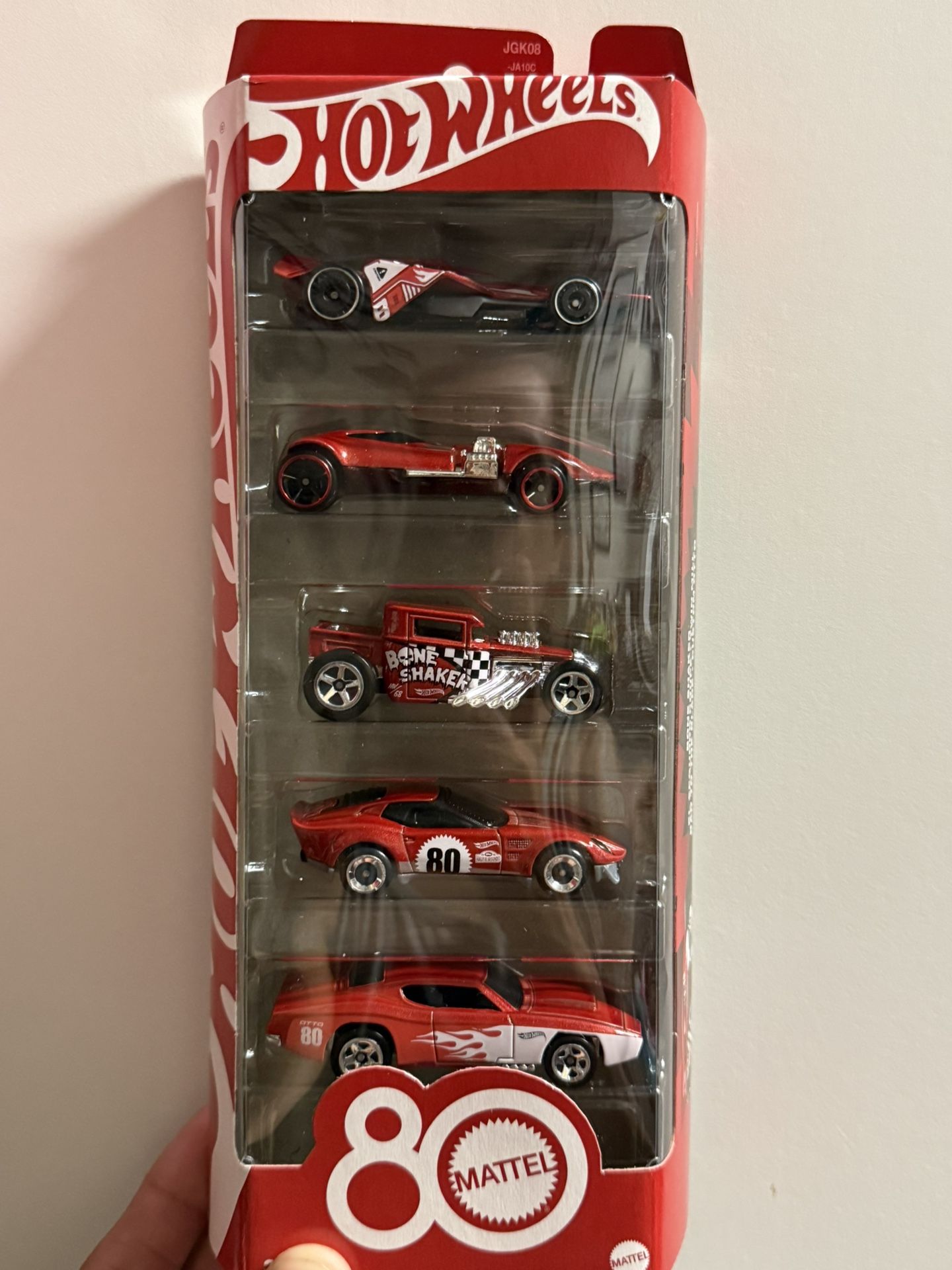 Hot wheels 5 - Pack Mattel 80th Anniversary
