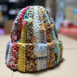 Supreme Hand Tied Beanie Multicolor