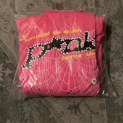 Pink! Sp5der hoodie
