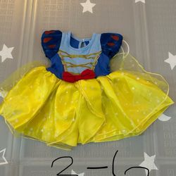 3-6month Snow White Dress 
