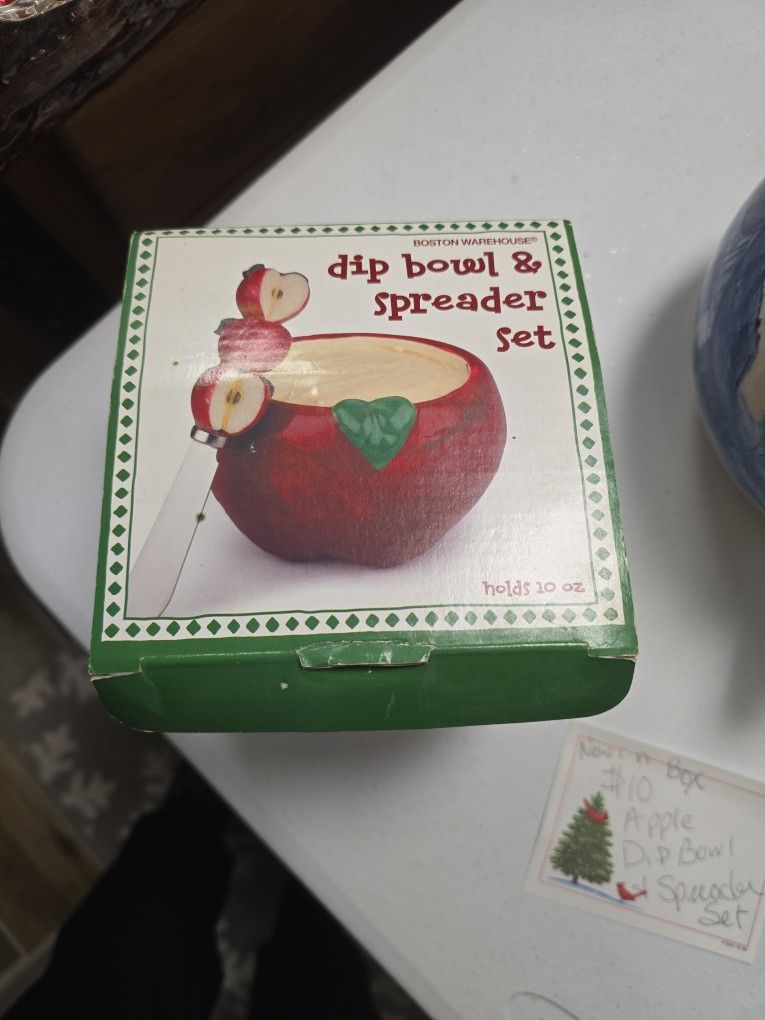 Dip Bowl/ Spreader Set