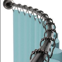 **BRAND NEW** Bronze Curved Shower Rod