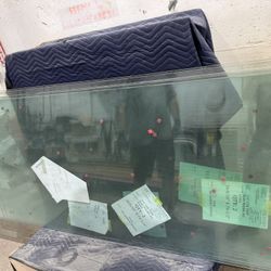 Tempered Glass 1/2 in Flat Polish All Edges 