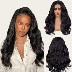 Kinky Straight Lace Front Wigs(brand new)
