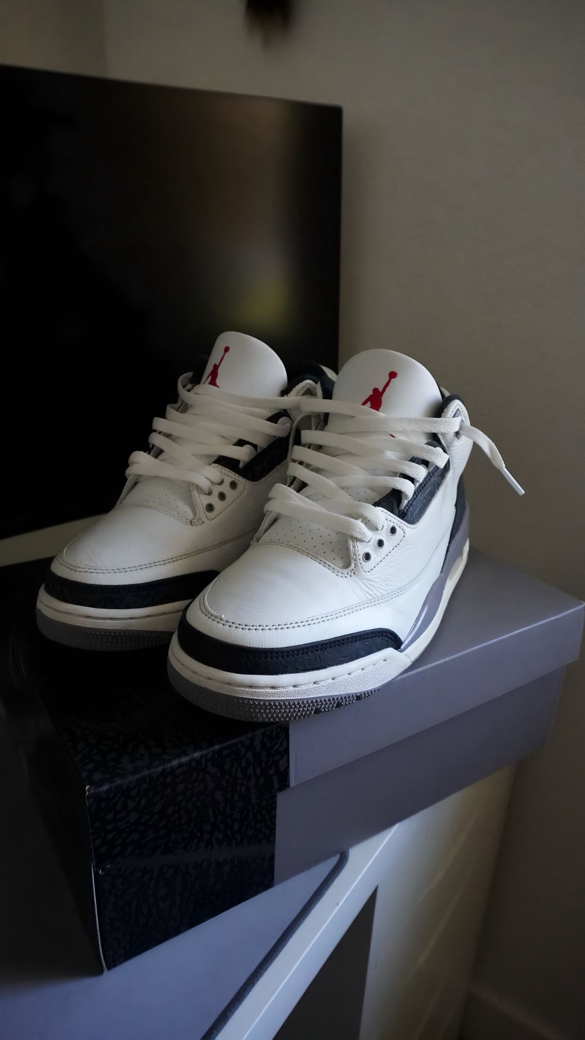 Air Jordan 3 Retro Cement Grey