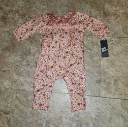 Oshkosh baby girl romper new