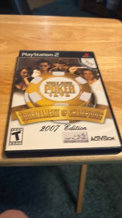 PlayStation 2 World Series Poker Game 2007 Edition