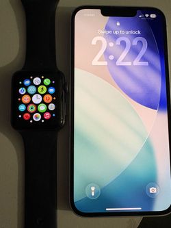 iPhone 16E with Apple Watch
