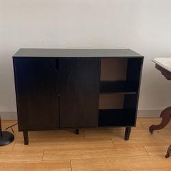 Black Buffet Cabinet