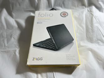 Zagg Folio, Hinged Keyboard, For Ipad Mini