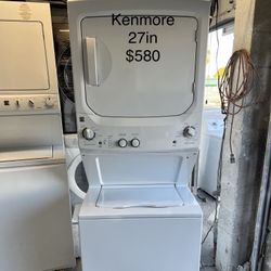 Kenmore Stackable Washer Dryer