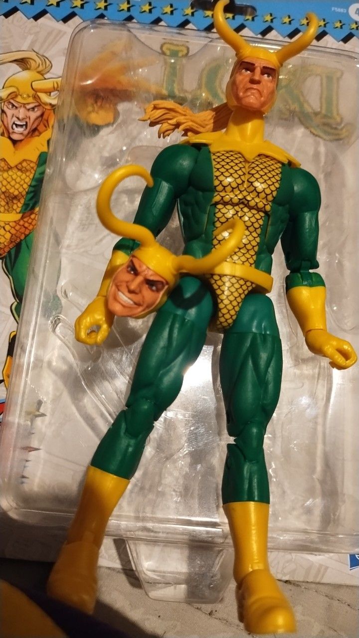 Retro Carded Loki