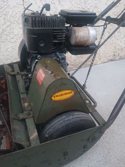 California trimmer reel mower