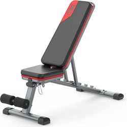 Adjustable Weight Bench, Workout Benches for Home Gym, 880LBS Weight Capacity, Incline Decline Bench Press for Full Body, Weight Lifting