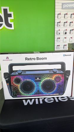 Retro boom Speaker 🔊
