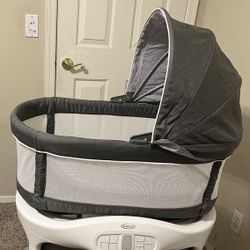 Graco Sense2Snooze Bassinet with Cry Detection Technology 