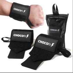 New Weight Lifting Wrist Supports Pair 