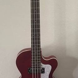 Hofner Ignition Series Short-Scale Club Bass Guitar Metallic Red - $450 (fort lauderdale)