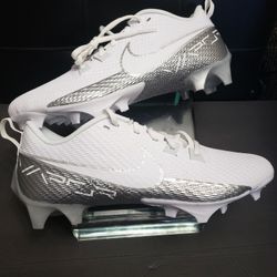Rare! Nike Vapor Edge Speed 360 2 White Football Cleats DA5455-102 Men's Size 9