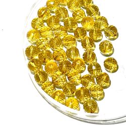 45 Faceted 8mm Citrine