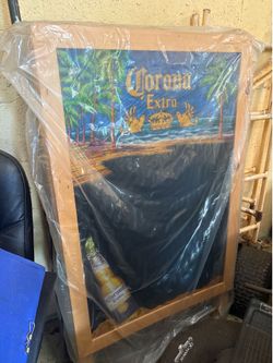 Corona menu board