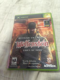 Wolfenstein return of castle tides of war
