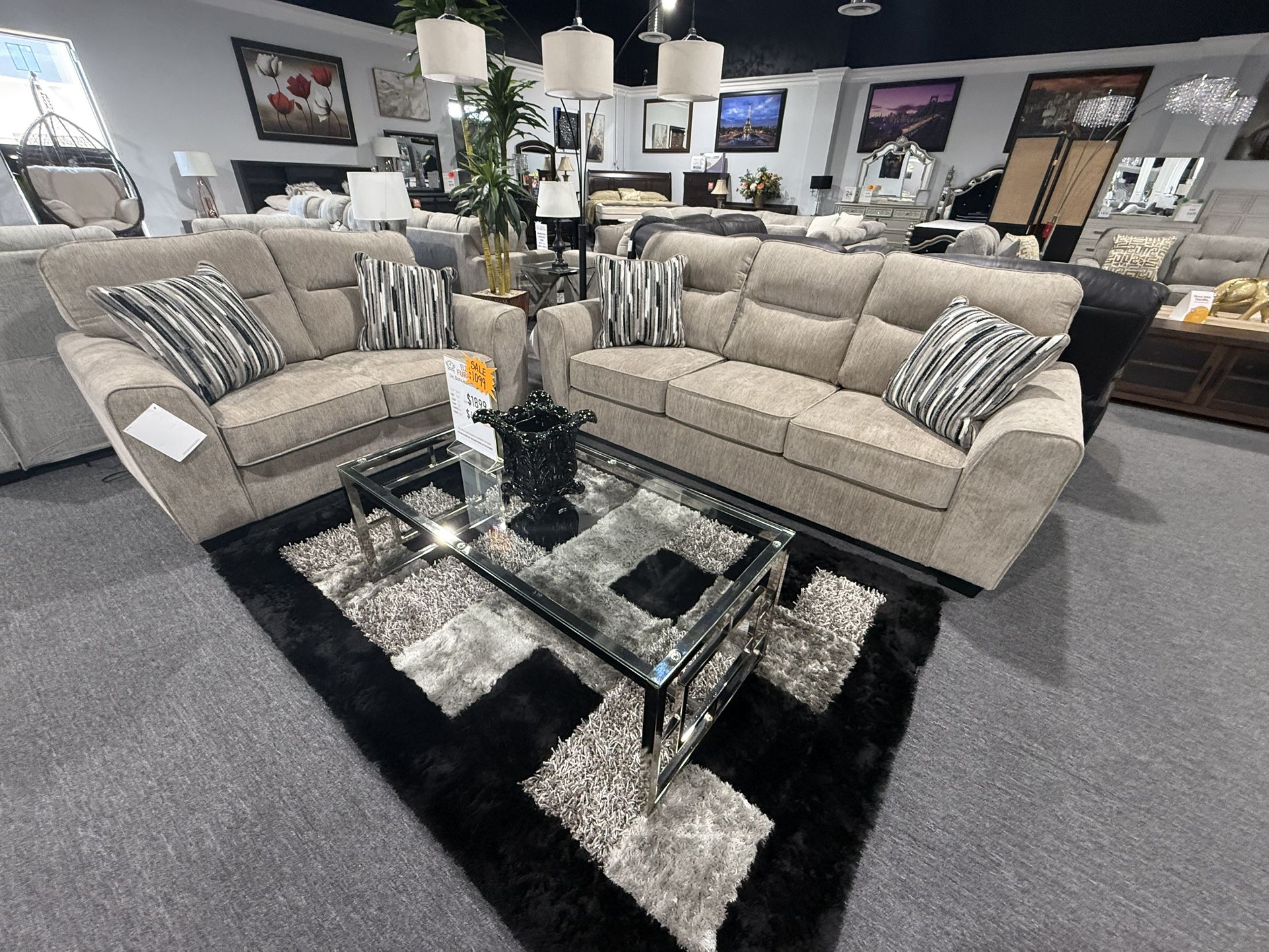 Sofa And Loveseat 