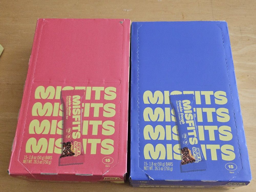 Misfits Vegan Protein Bars